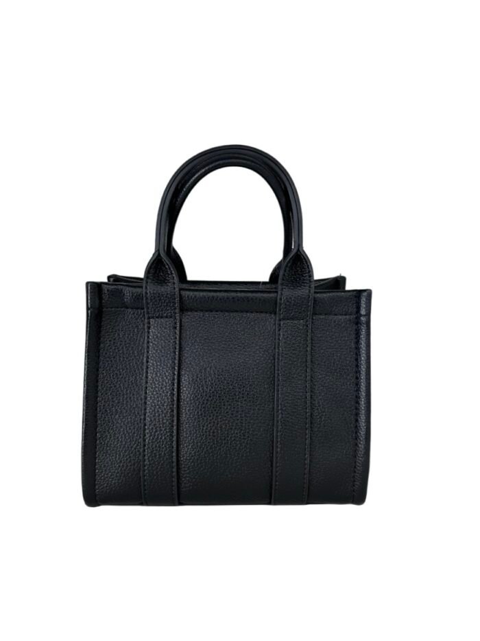 Τσαντάκι Tote μαύρο - Image 2